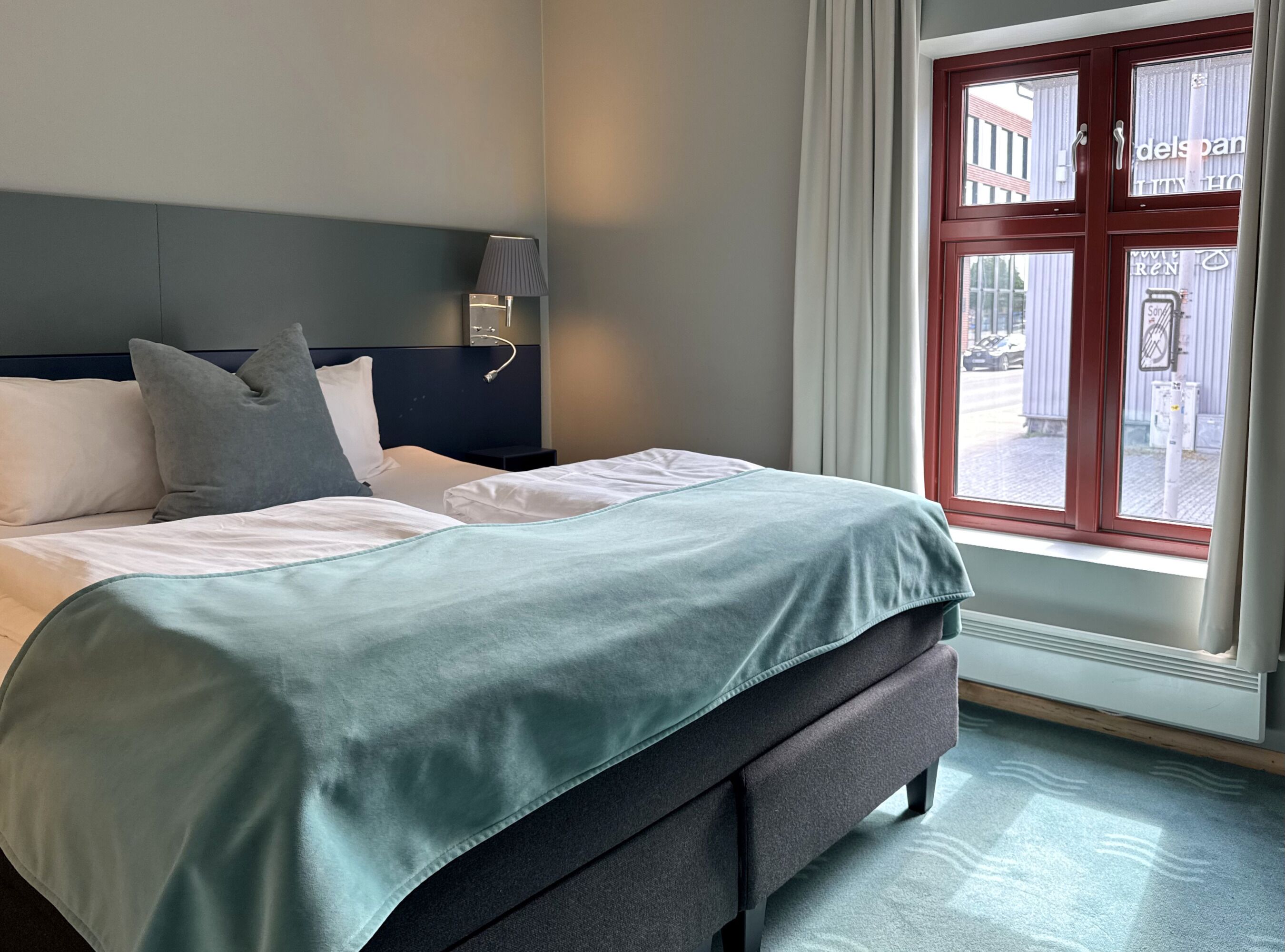 Double Room (Compact, Separate Building) | Pillow-top beds, desk, cots/infant beds, bed sheets