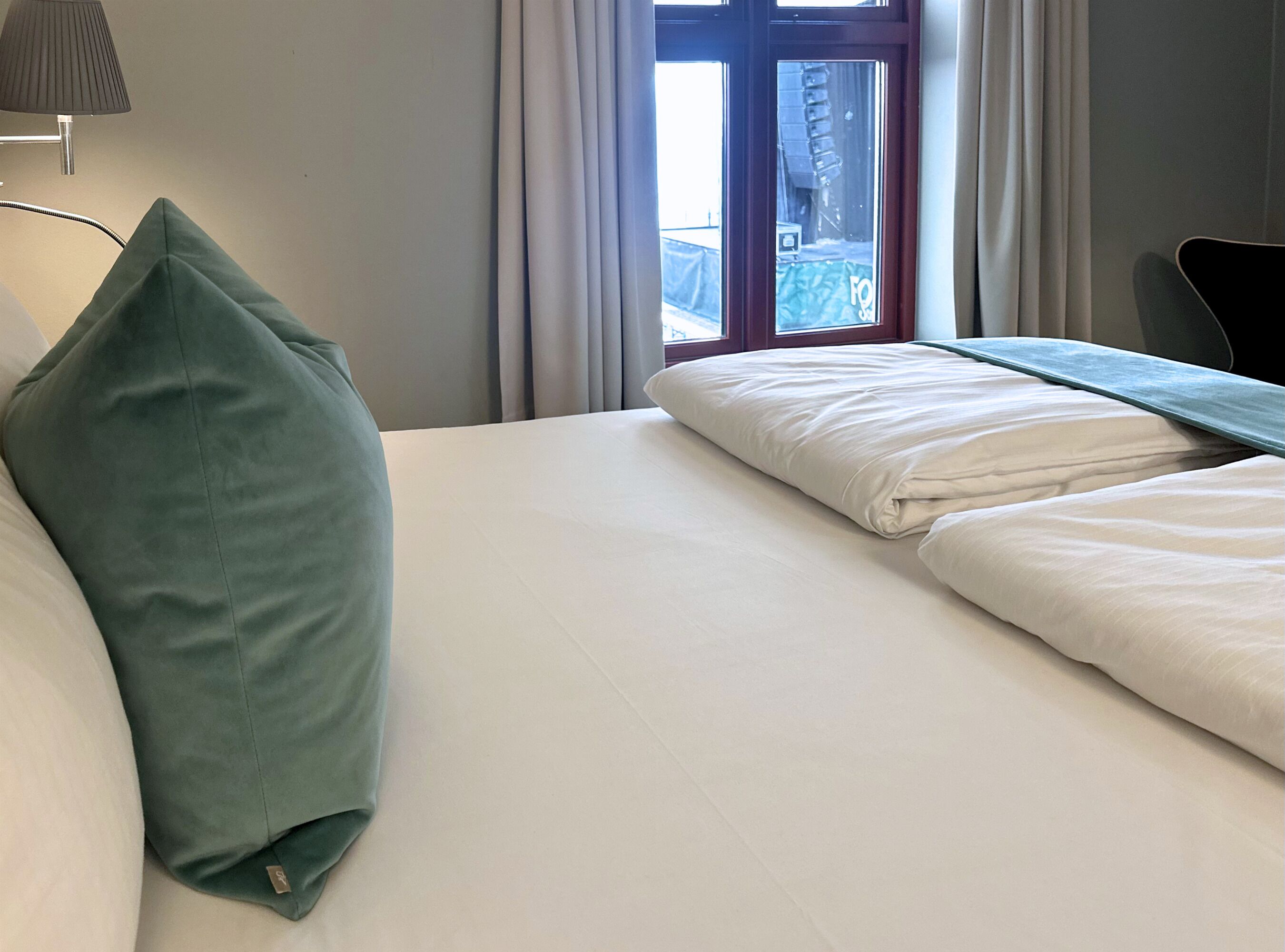 Double Room, Non Smoking (Compact, Separate Building) | Pillow-top beds, desk, cots/infant beds, bed sheets