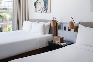 Classic Room, 2 Queen Beds | Frette Italian sheets, premium bedding, pillow-top beds, in-room safe