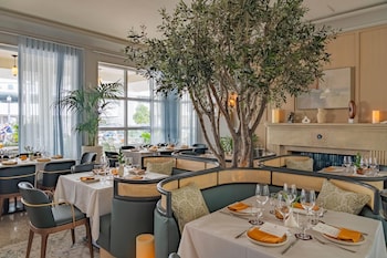 Breakfast, lunch, dinner served; Mediterranean cuisine, pool views  at Balfour Miami Beach, a Registry Collection Hotel