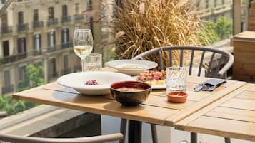 Terraza en la azotea