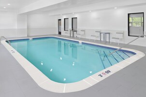 Una piscina techada