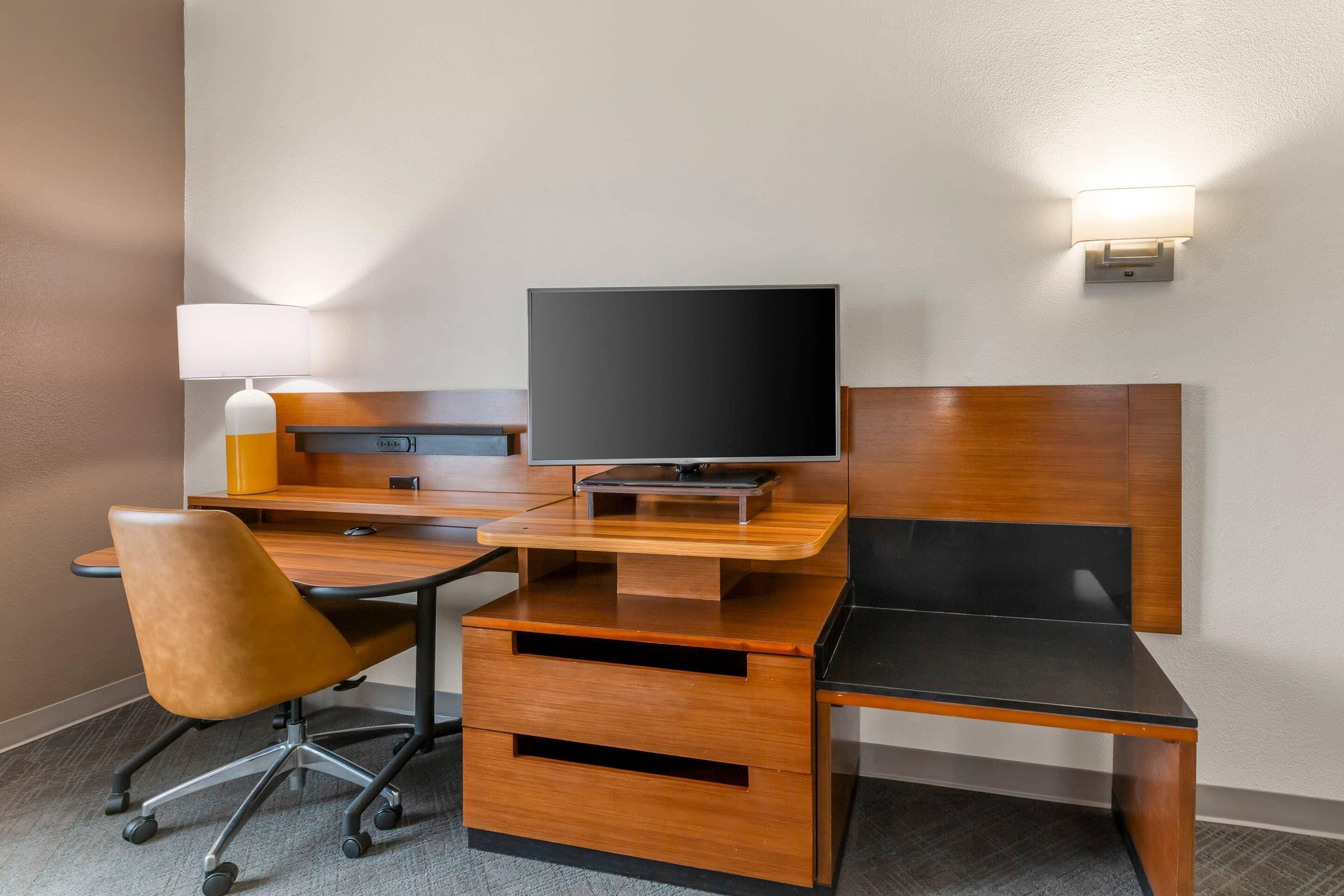 pillow-top beds, individually decorated, individually furnished, desk