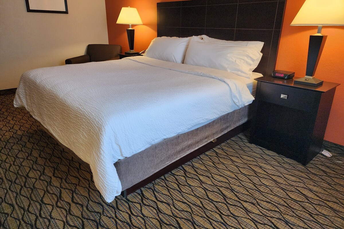 Habitación estándar, 1 cama King size | Caja de seguridad en la habitación y escritorio 