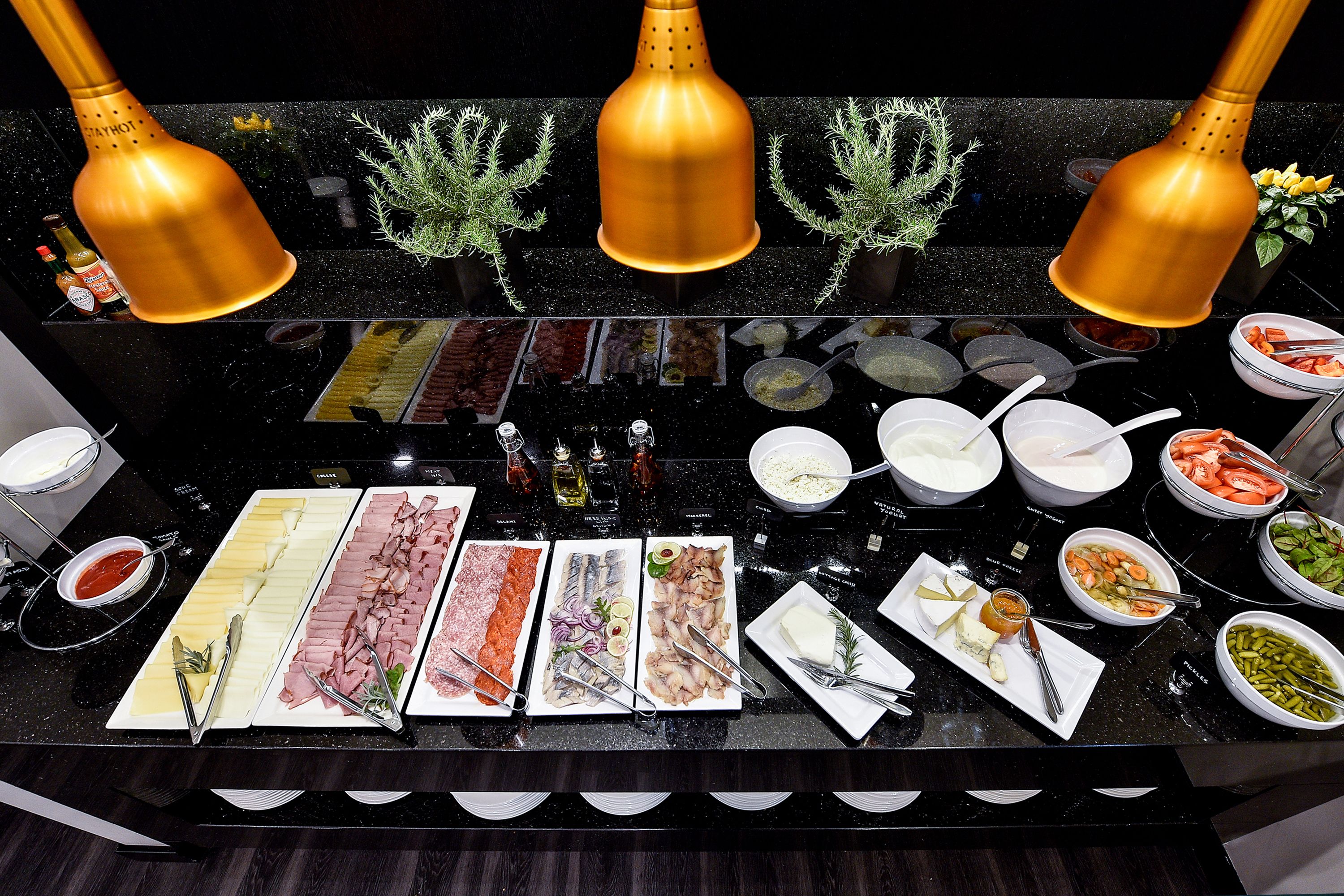 daily buffet breakfast (eur 15 per person)
