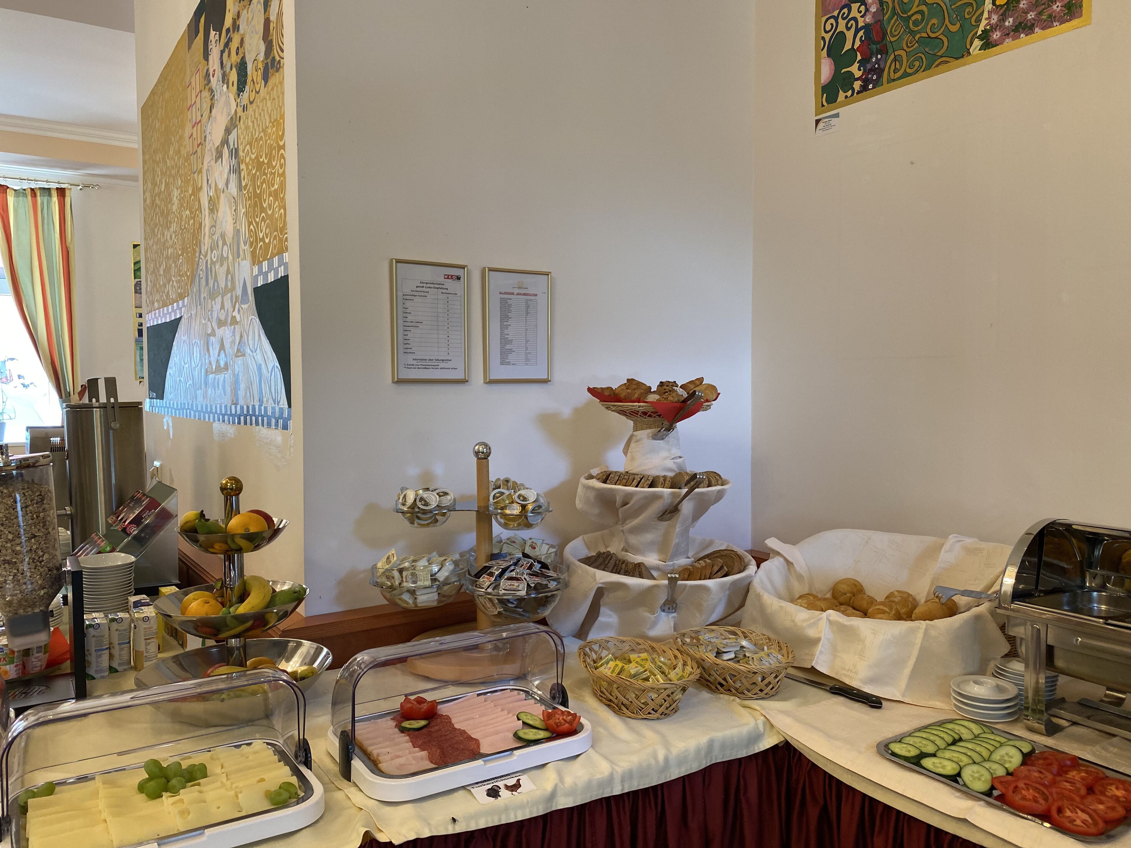 吃到飽自助式早餐