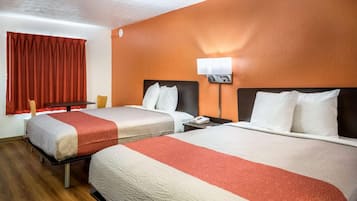 Free WiFi, bed sheets