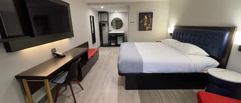 Standardzimmer, 1 King-Bett, Nichtraucher | Schreibtisch, laptopgeeigneter Arbeitsplatz, Verdunkelungsvorhänge