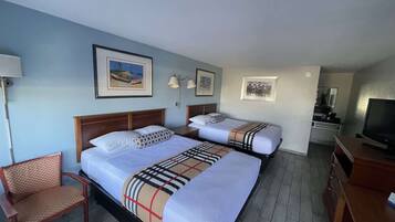 Iron/ironing board, free WiFi, bed sheets, alarm clocks