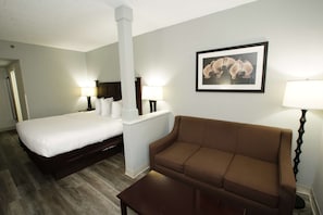 Single Room, 1 Queen Bed, Refrigerator & Microwave (with Sofabed) | Premium bedding, individually decorated, individually furnished, desk - Best Western Paramus Hotel & Suites (Paramus)