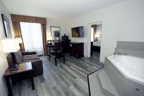 Suite, 1 King-Bett, Nichtraucher, Whirlpool