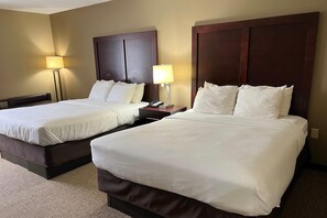 Desk, blackout curtains, iron/ironing board, free WiFi