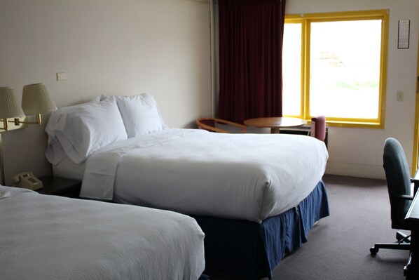 Standard Room, 2 Queen Beds, Non Smoking | Free WiFi, bed sheets