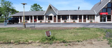 Façade de l’hébergement