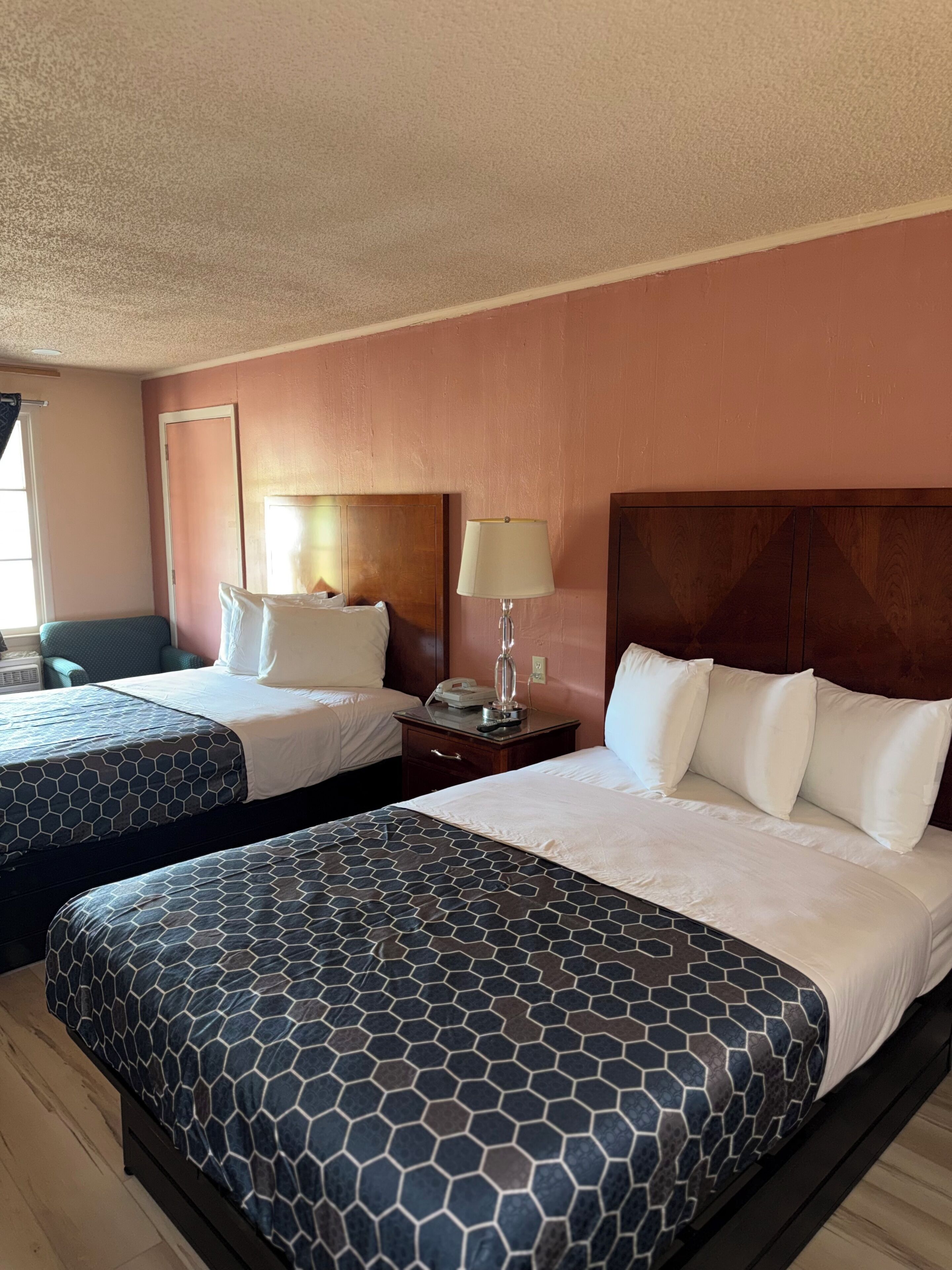 Standard Room, 2 Double Beds | Desk, free WiFi, bed sheets