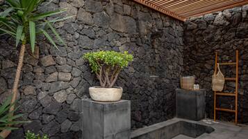 Presidentiële kamer (The Reserve, Garden Villa) | Badkamer met douche