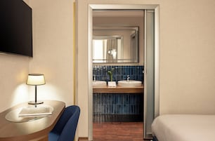 Literie de qualité, couette en duvet, minibar, coffre-fort