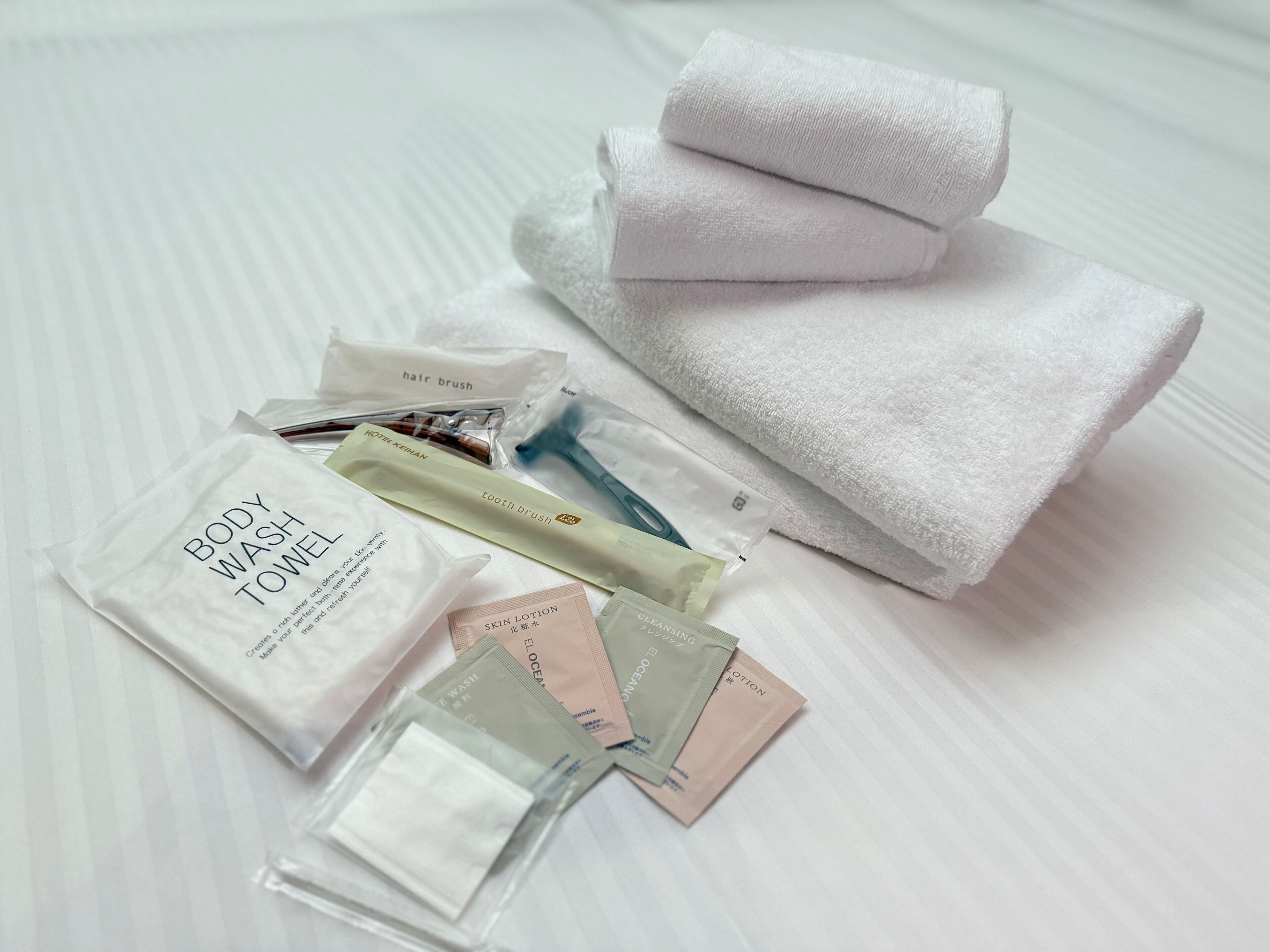 in-room safe, blackout curtains, bed sheets, alarm clocks