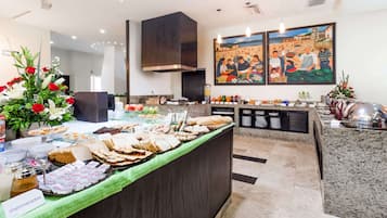 Daily buffet breakfast (USD 10 per person)