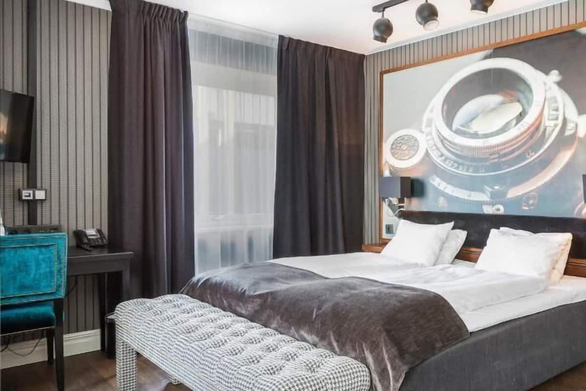 Minibar, desk, iron/ironing board, free WiFi