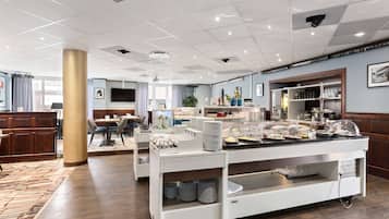 Gratis morgenmadsbuffet hver dag