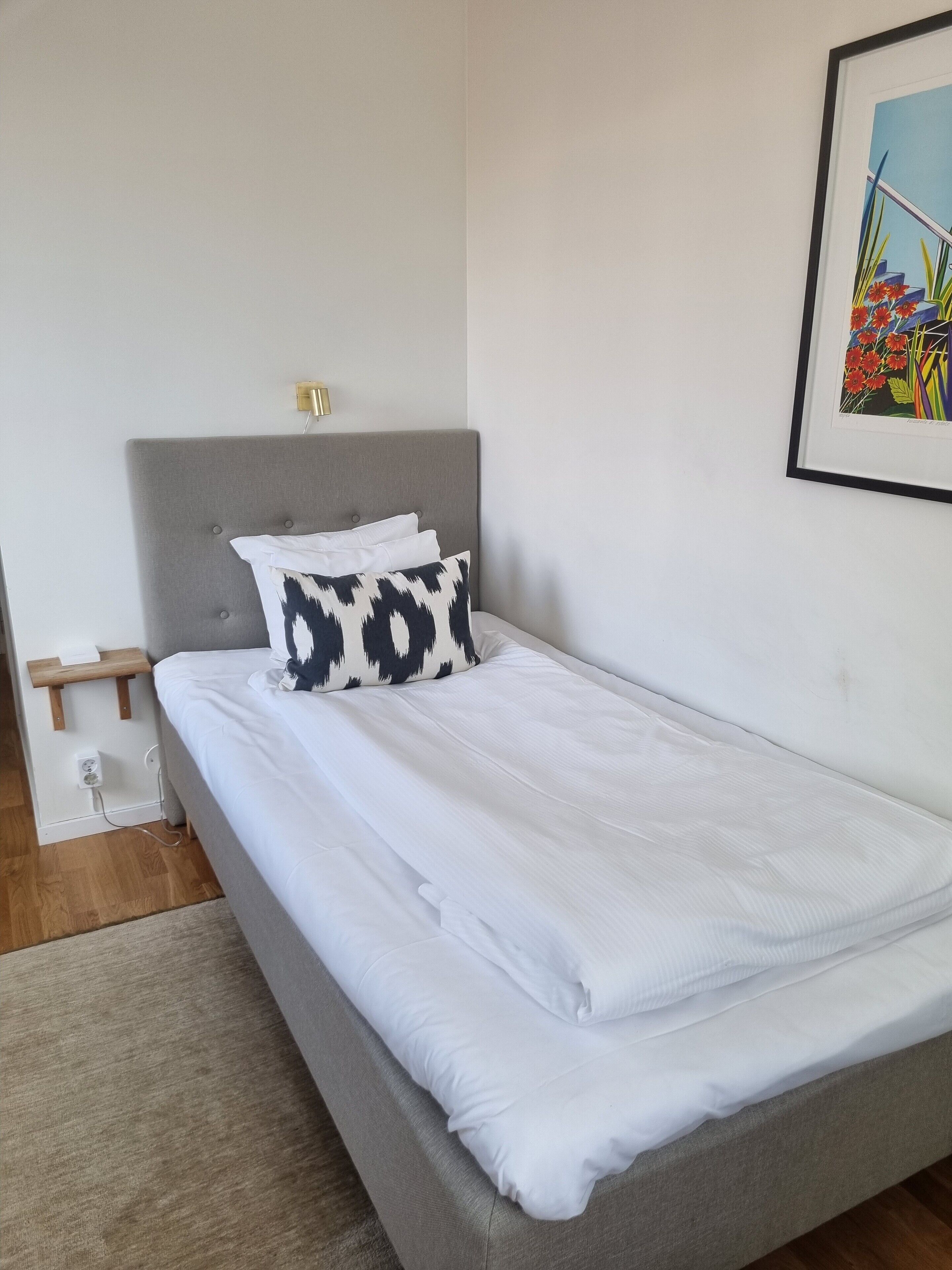 standard single room | desk, iron/ironing board, free wifi, bed sheets