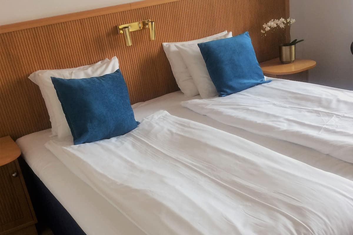 standard double or twin room | 1 bedroom, desk, blackout curtains, soundproofing