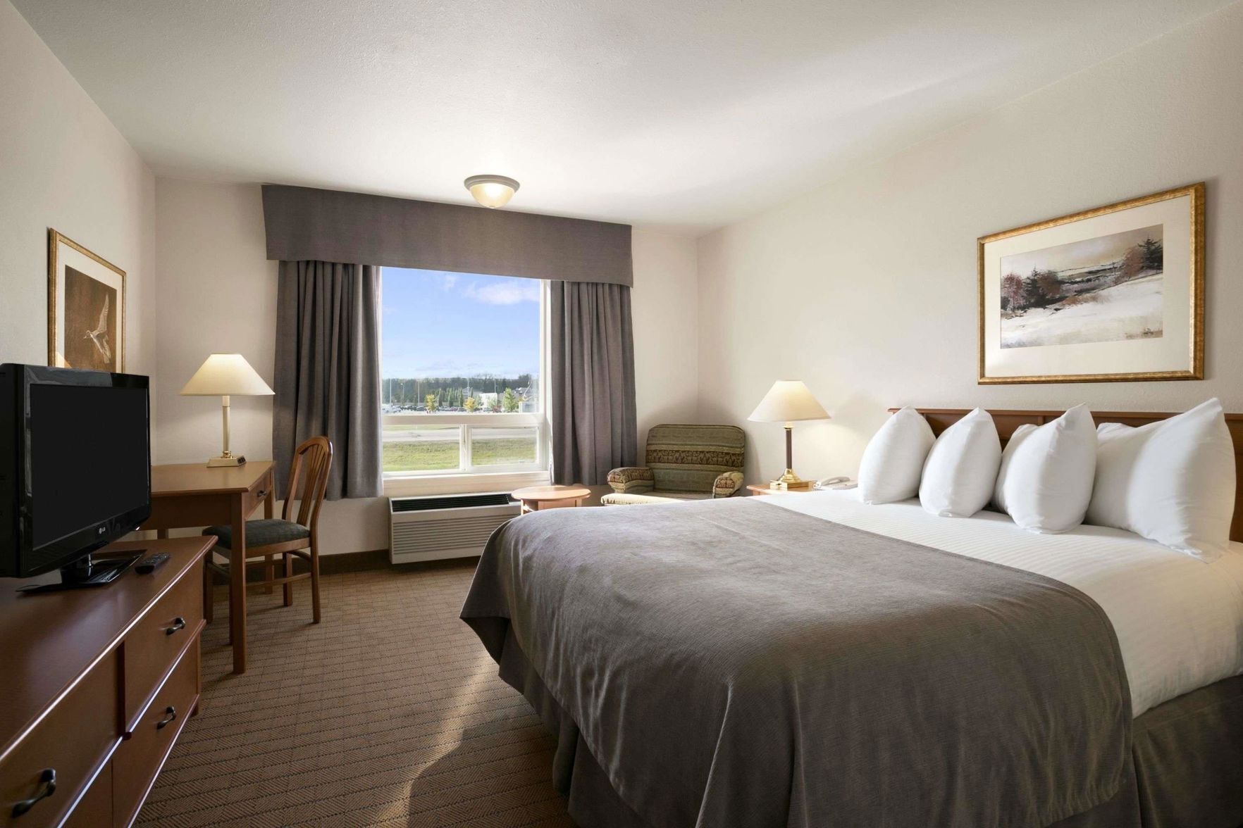 Literie de qualité supérieure, rideaux occultants