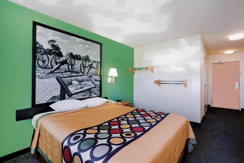 Desk, blackout drapes, iron/ironing board, free WiFi