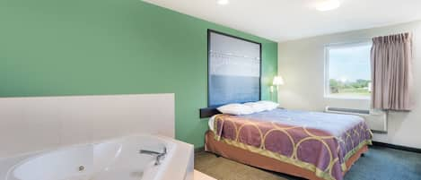 Suite, 1 King Bed, Non Smoking (One Bedroom) | Desk, blackout drapes, iron/ironing board, free WiFi