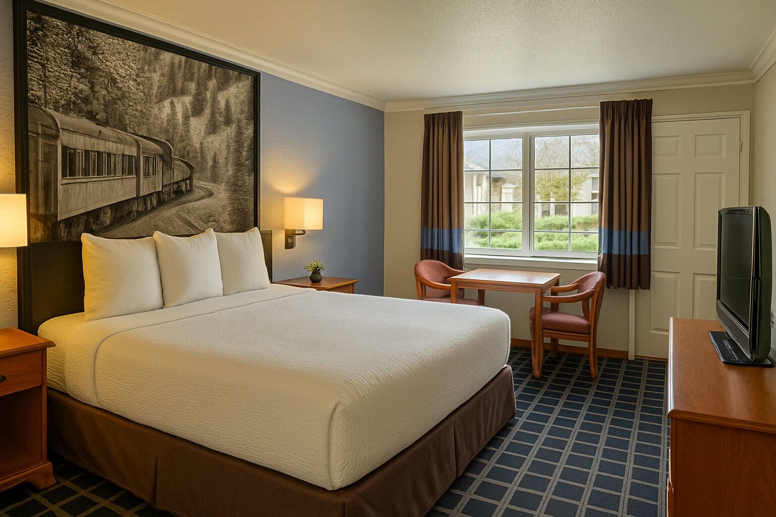 1 bedroom, desk, laptop workspace, free wifi