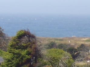 Blick von der Unterkunft