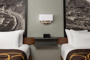 Standard Room, 2 Queen Beds | Free WiFi, bed sheets, alarm clocks - Super 8 by Wyndham Fort Bragg (Fort Bragg)