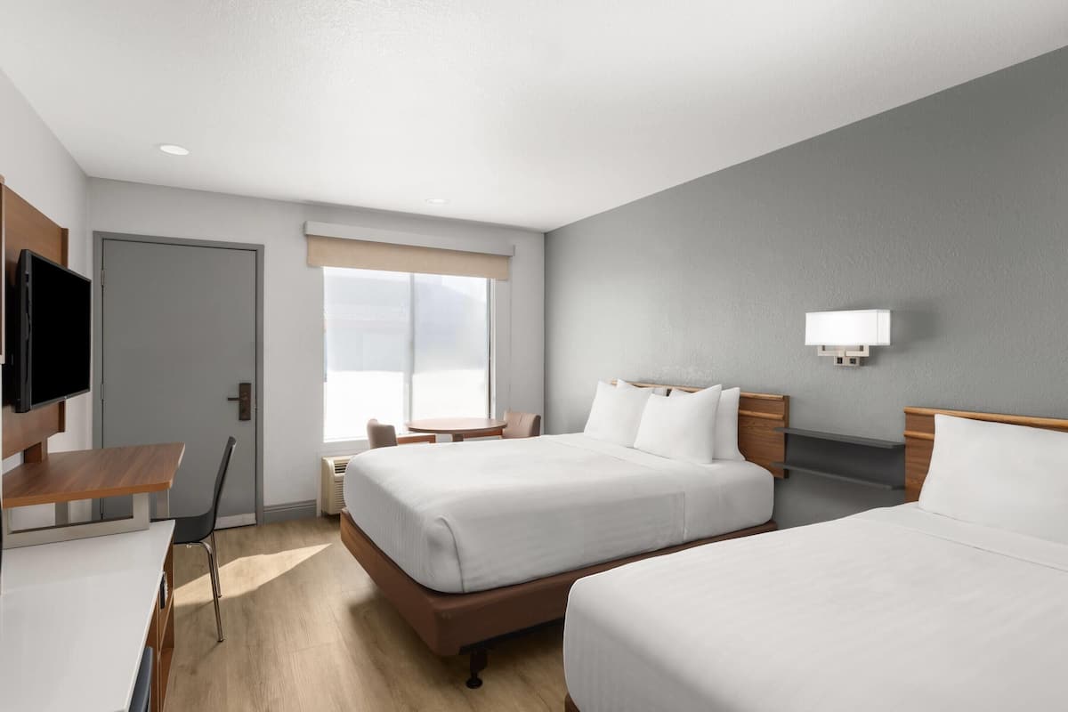 Room, Multiple Beds, Accessible, Non Smoking (Mobility Accessible) | Free WiFi, bed sheets, alarm clocks