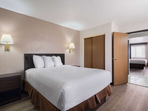 In-room safe, desk, laptop workspace, blackout drapes