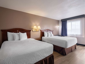 In-room safe, desk, laptop workspace, blackout drapes