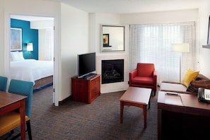 43-inch LED TV with cable channels, TV