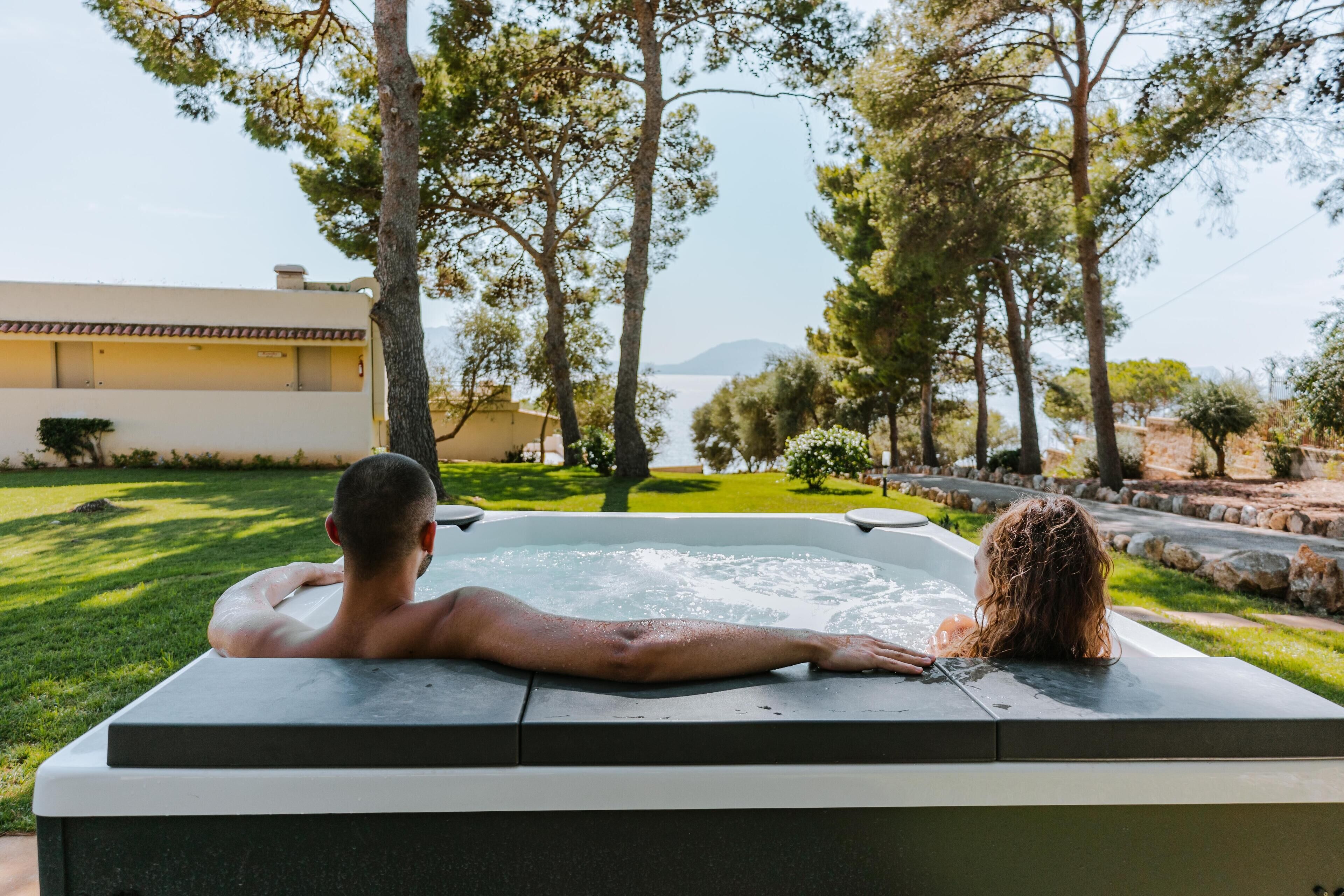 Espace de soins pour les couples, sauna, bain à remous, hammam, hammam
