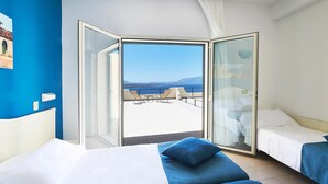 Tripla Comfort, vista mare | Minibar, in-room safe, desk, cribs (free) - CDSHotels Terrasini - Città del Mare (Terrasini)