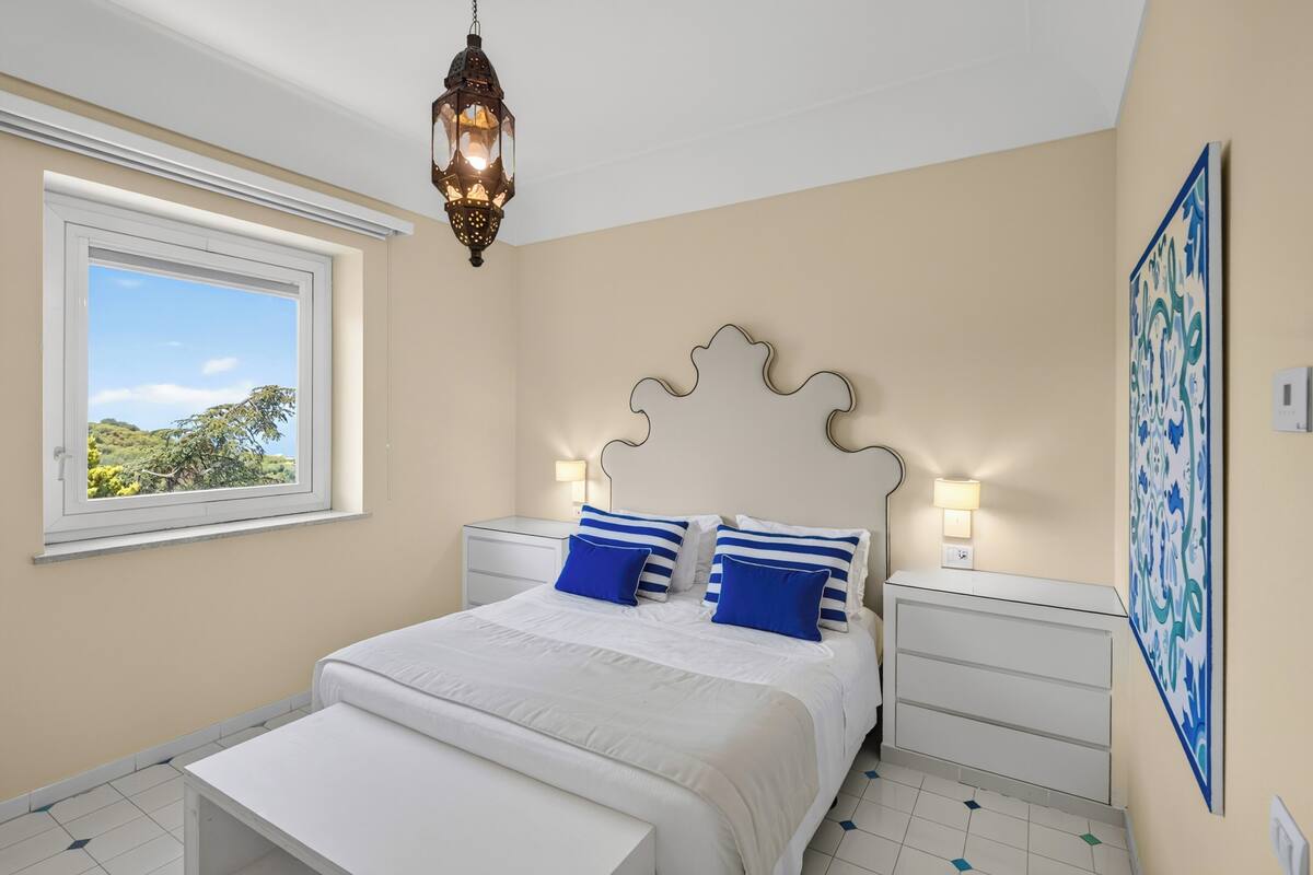 Double Room, Partial Sea View (Sunset) | Pillowtop beds, minibar, in-room safe, desk