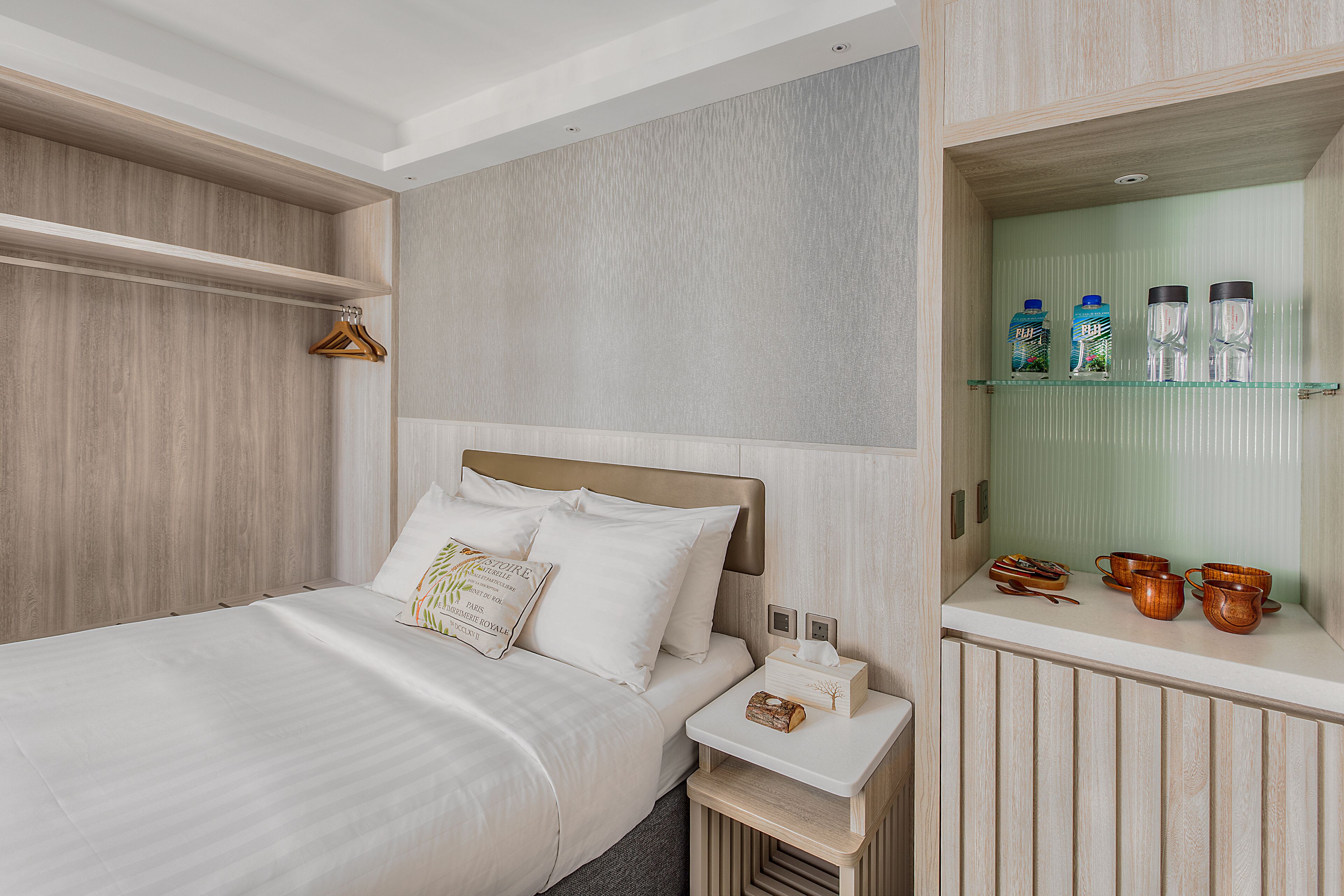 In-room safe, desk, blackout curtains, iron/ironing board (on request)
