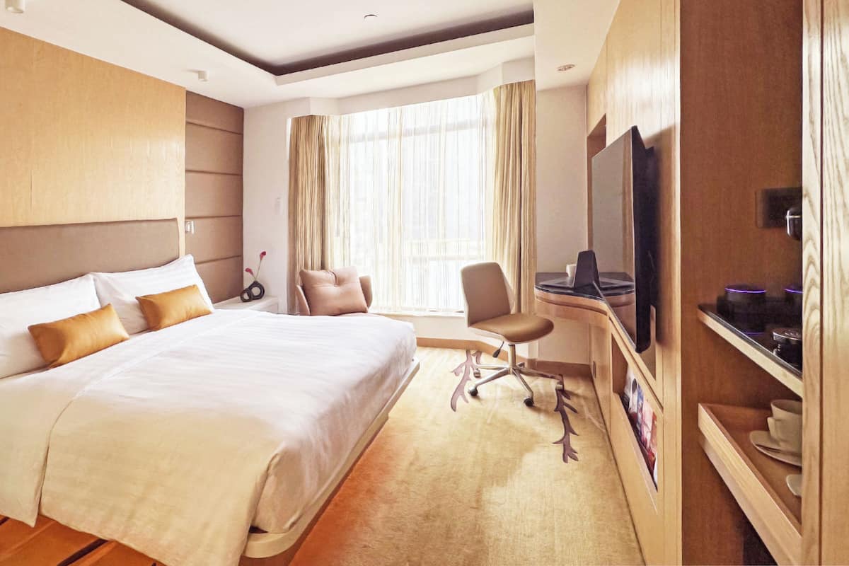 In-room safe, desk, blackout drapes, iron/ironing board (on request)