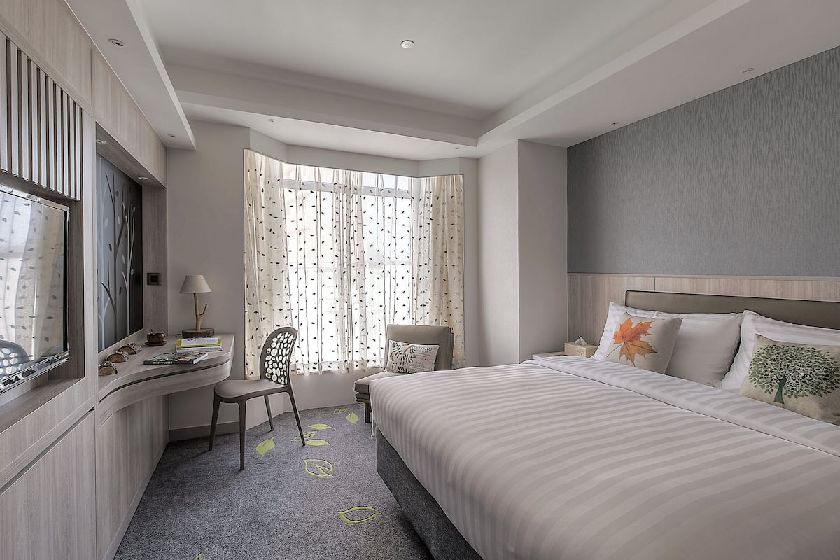 In-room safe, desk, blackout curtains, iron/ironing board