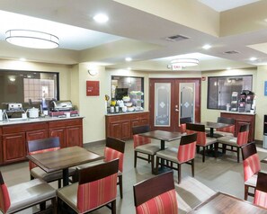 Free buffet breakfast