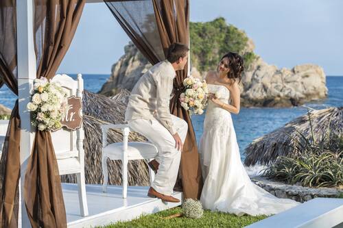 Außenbereich für Hochzeiten