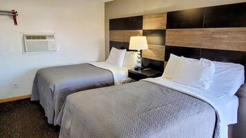 Standard Double Room, 2 Double Beds | Desk, free WiFi, bed sheets