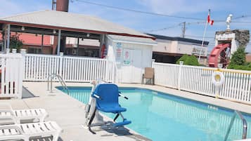 Seasonal outdoor pool