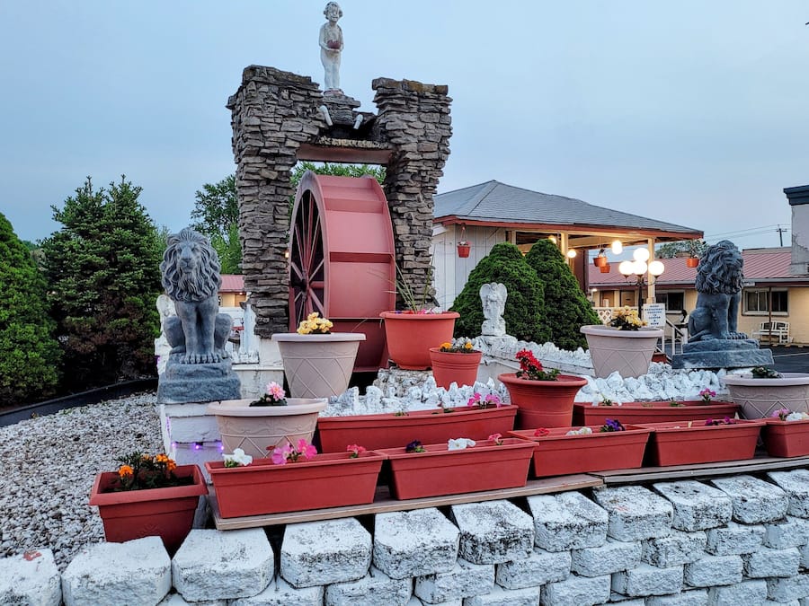 Fassade der Unterkunft