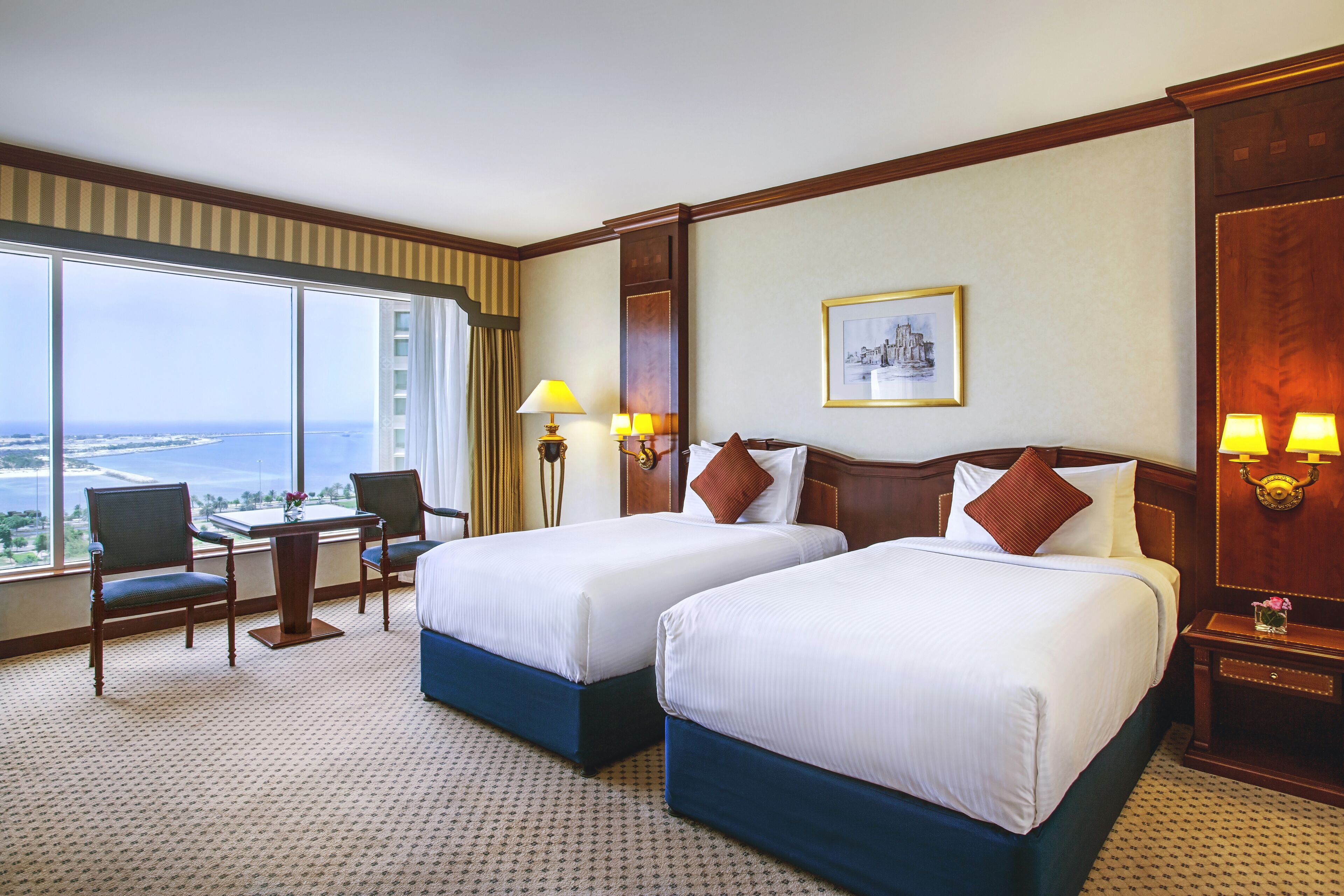 Premium bedding, down duvets, in-room safe, individually decorated