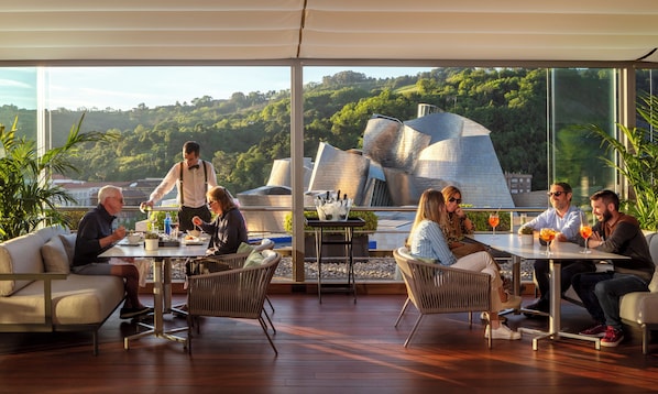 Rooftop terrace